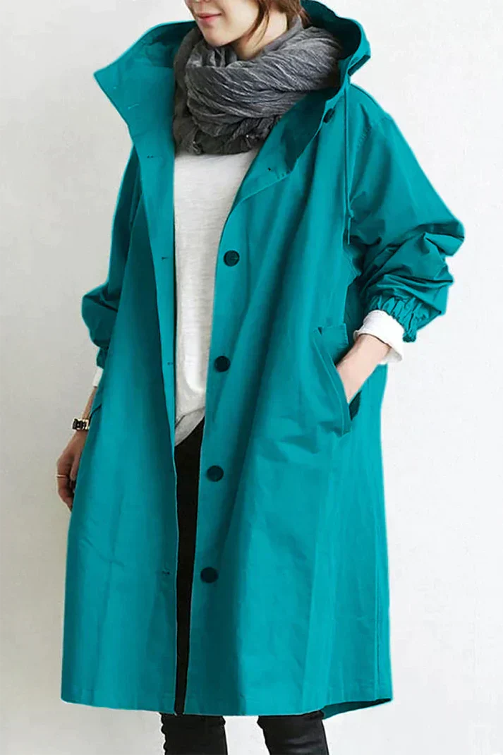 Women’s Hooded Trench Coat