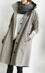 Women’s Hooded Trench Coat