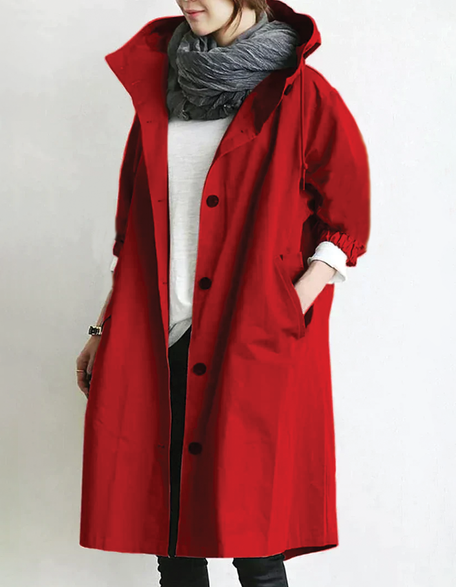 Women’s Hooded Trench Coat