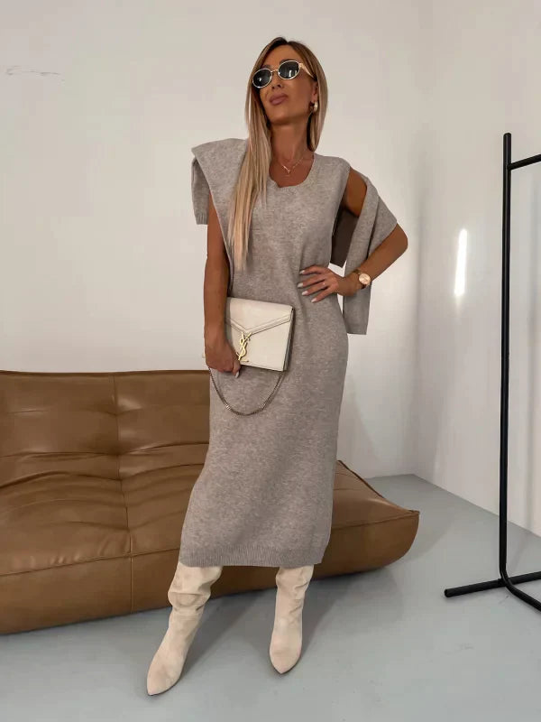 Women’s Knit Two-Piece Dress Set