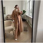 Women’s Long Double Breasted Trench Coat