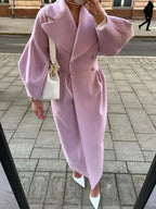 Women’s Long Double Breasted Trench Coat