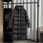 Women’s Long Puffer Coat Hooded