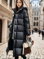 Women’s Long Puffer Coat Hooded