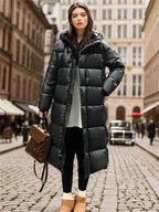 Women’s Long Puffer Coat Hooded