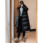 Women’s Long Puffer Coat Hooded
