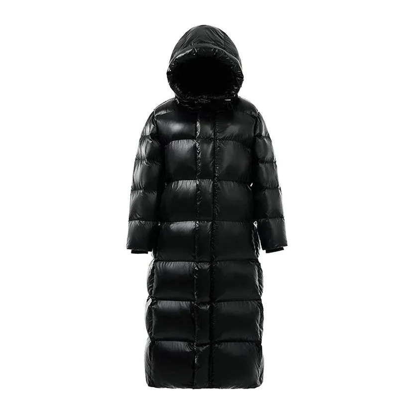Women’s Long Puffer Coat Hooded