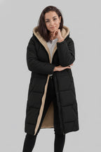 Women’s Long Puffer Jacket Hooded