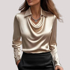 Women’s Long Sleeve Blouse Relaxed Fit