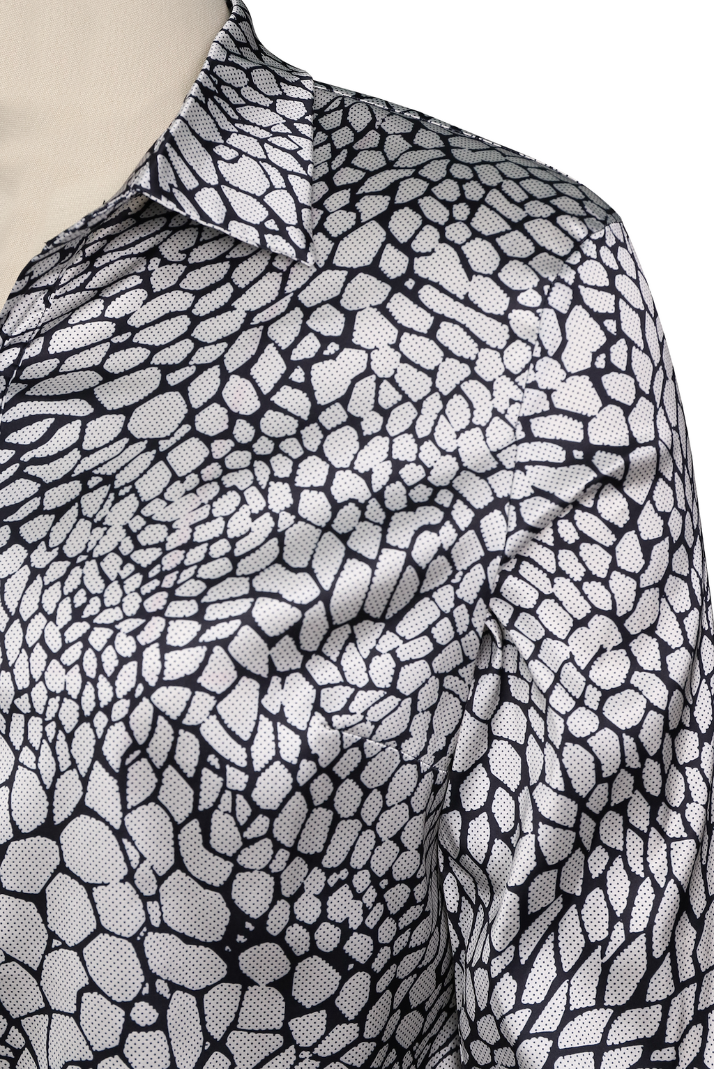 Women’s Long Sleeve Printed Blouse