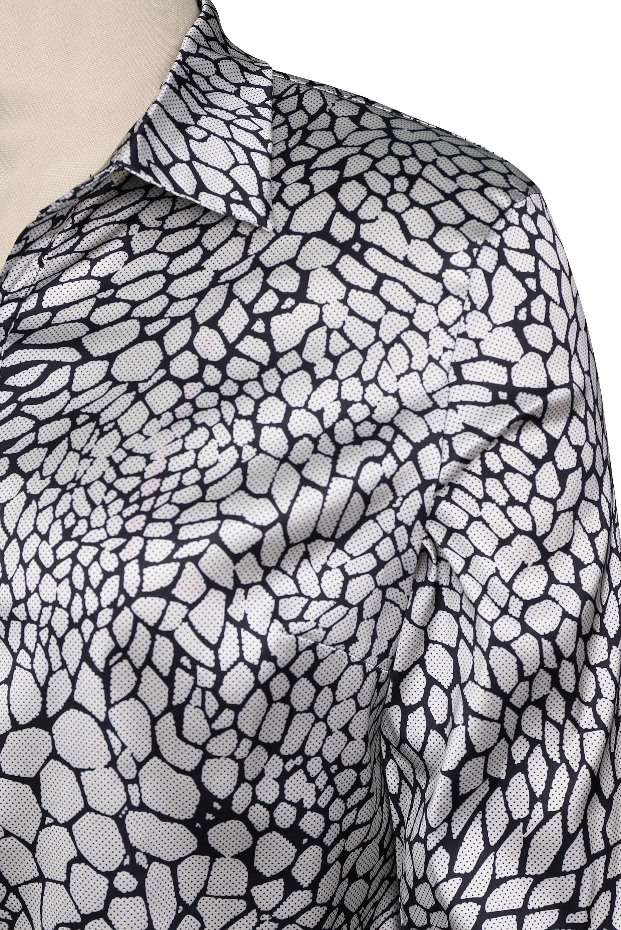 Women’s Long Sleeve Printed Blouse