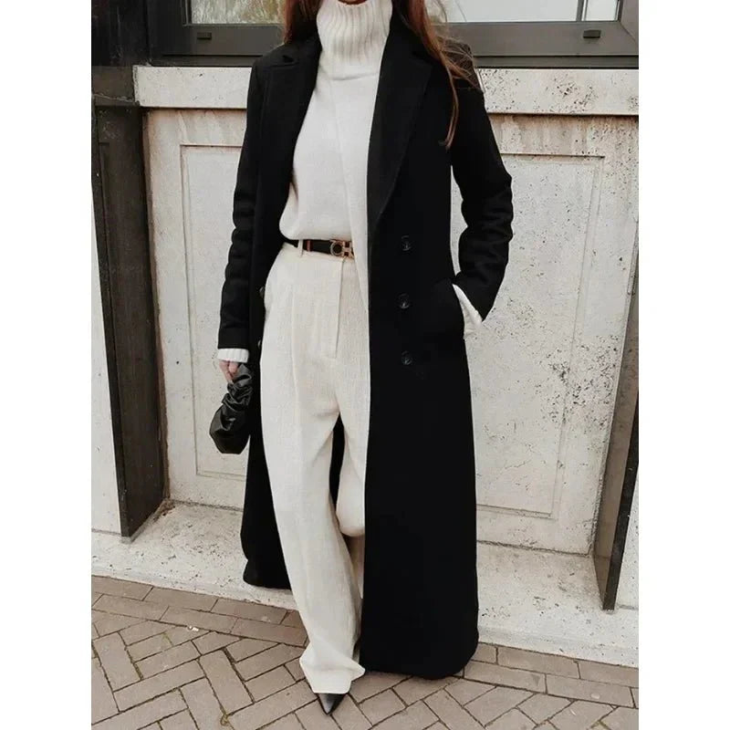 Women’s Long Sleeve Trench Coat