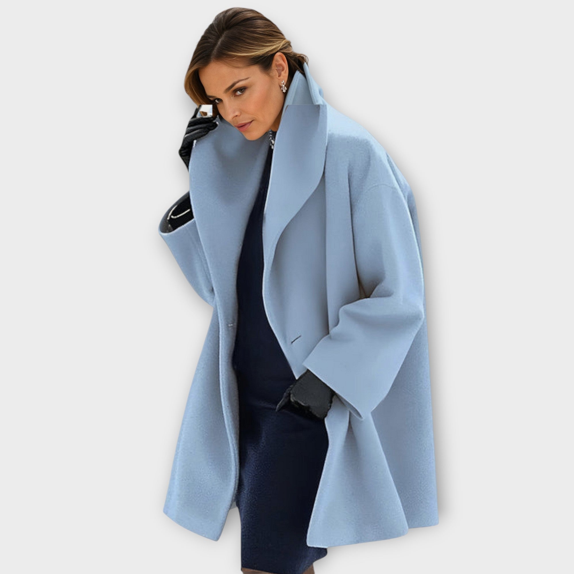 Women’s Oversized Winter Coat Wide Collar