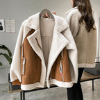 Women’s Oversized Zip Front Coat