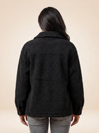 Women’s Sherpa Jacket Button Up