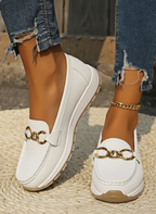 Women’s Slip On Loafers Lace Up