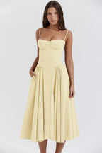 Women’s Strapless Cocktail Dress Midi