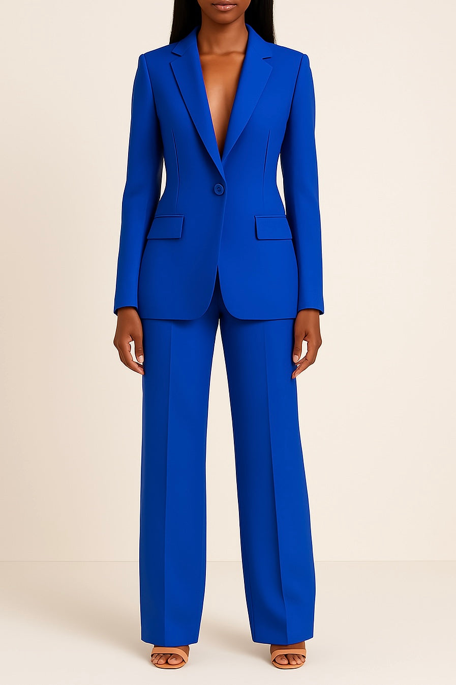 Women’s Tailored Blazer Suit Set