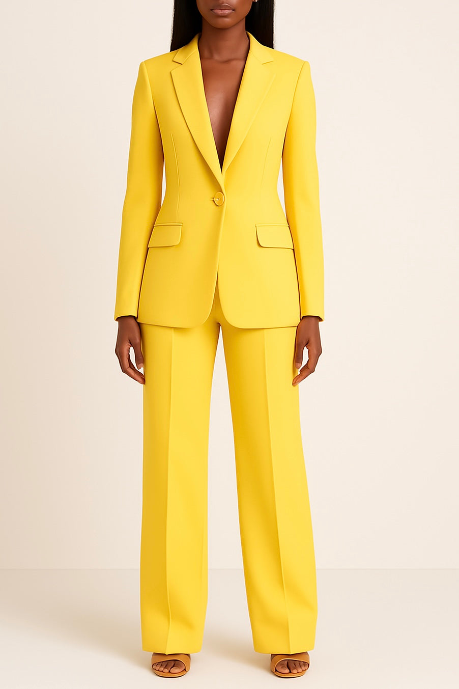 Women’s Tailored Blazer Suit Set