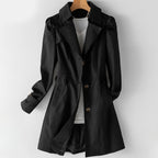 Women’s Trench Coat Button Front