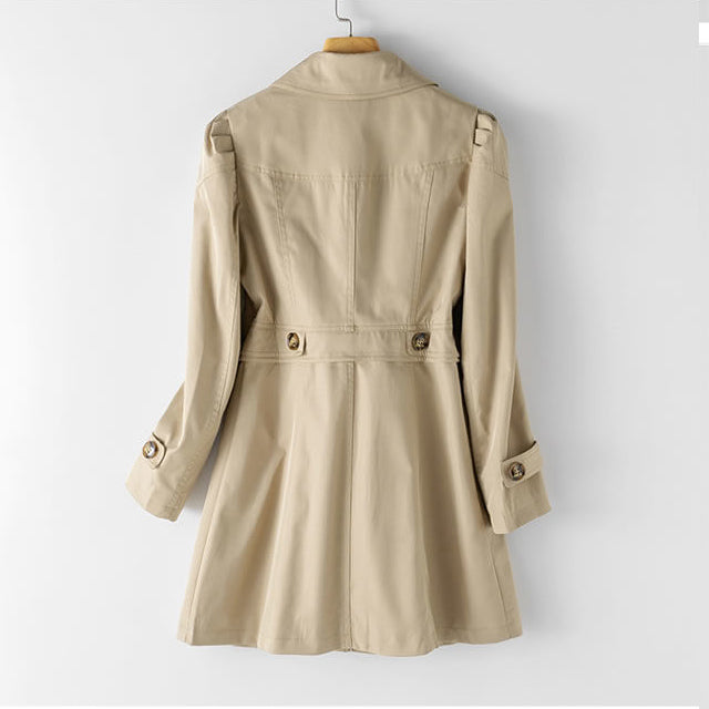 Women’s Trench Coat Button Front