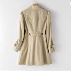Women’s Trench Coat Button Front