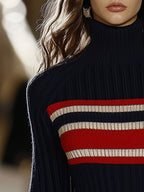 Women’s Turtleneck Long Sleeve Dress Mini