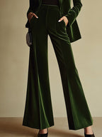 Women’s Two Piece Suit Wide Leg