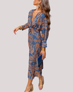 Women’s Wedding Guest A-Line Dress Maxi