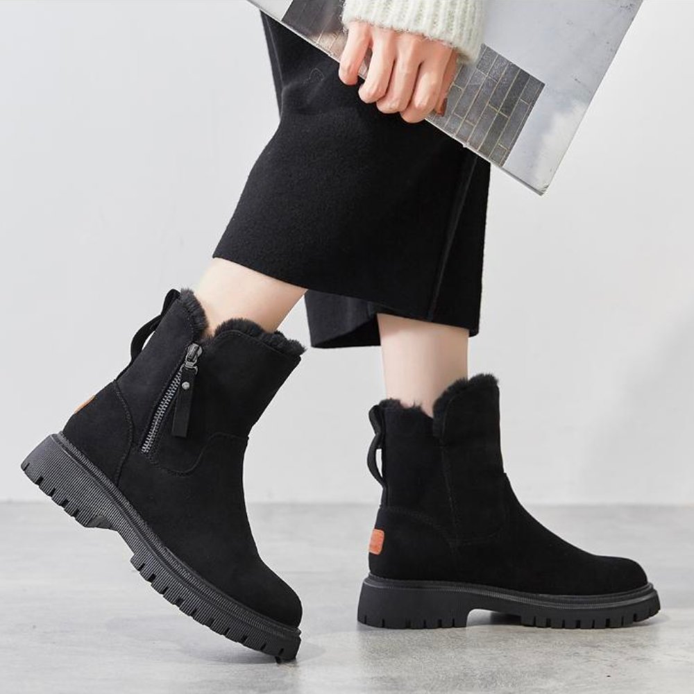 Women’s Winter Ankle Boots Side Zip