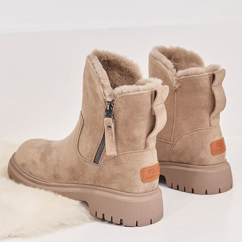 Women’s Winter Ankle Boots Side Zip
