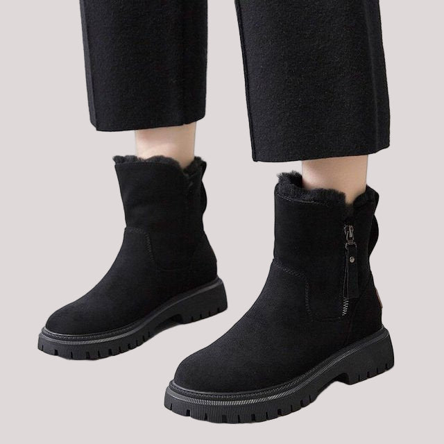 Women’s Winter Ankle Boots Side Zip
