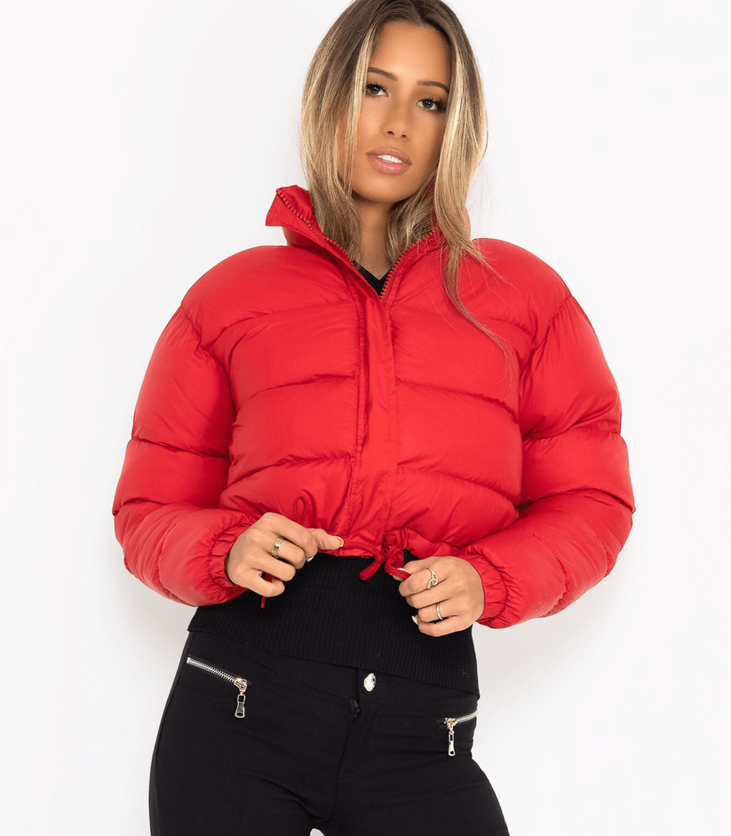 Women’s Winter Cropped Puffer Jacket