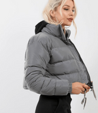 Women’s Winter Cropped Puffer Jacket