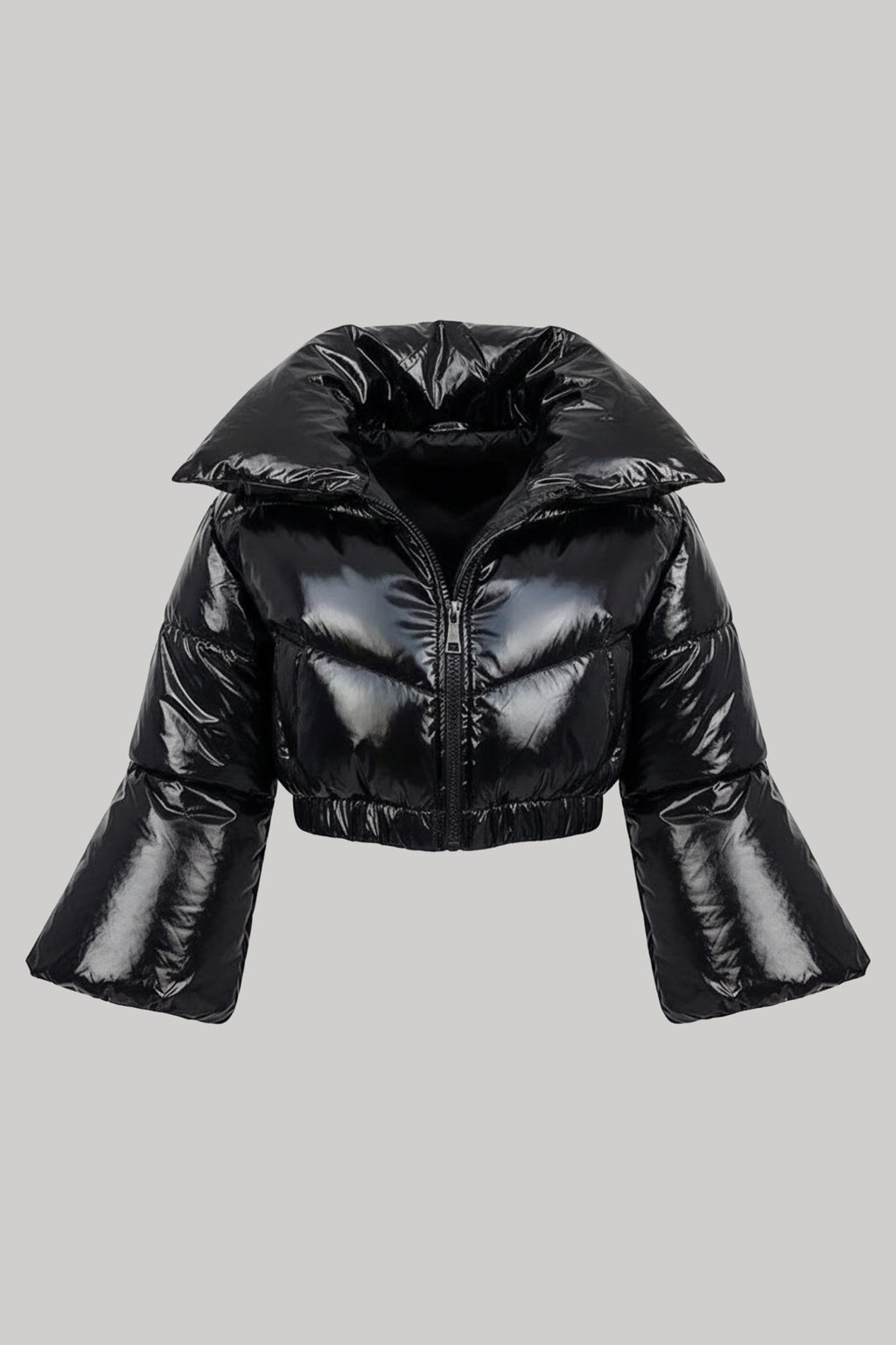 Women’s Winter Cropped Puffer Jacket