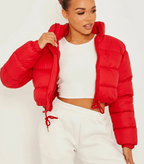 Women’s Winter Cropped Puffer Jacket