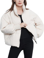 Women’s Winter Puffer Jacket Zip Up