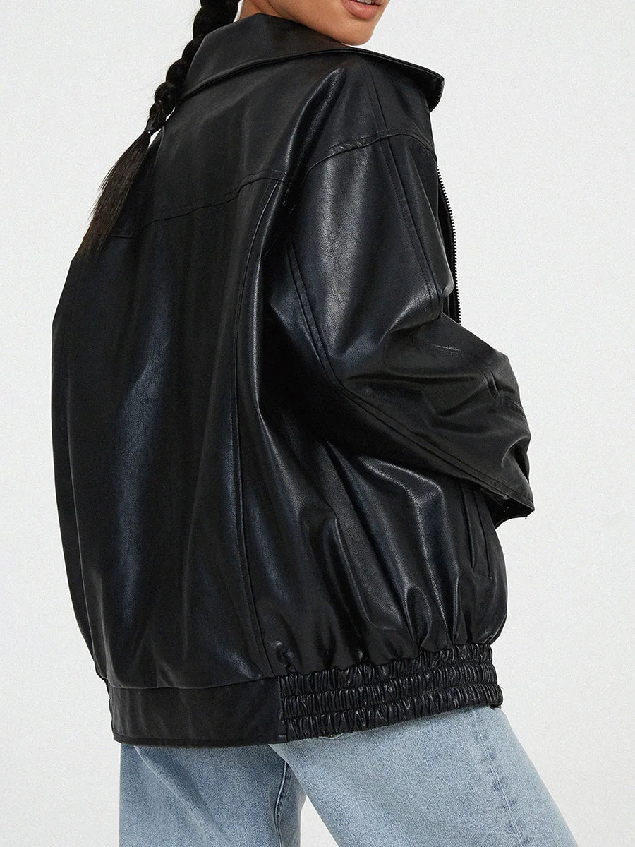 Women’s Zip Up Bomber Jacket