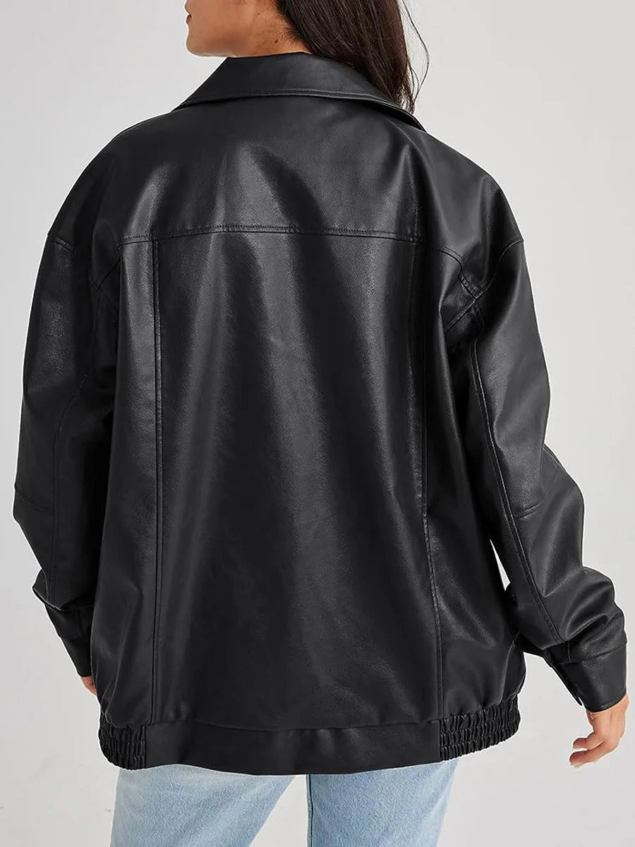 Women’s Zip Up Bomber Jacket