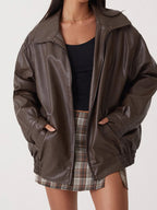 Women’s Zip Up Bomber Jacket