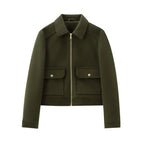 Women’s Zip Up Cropped Jacket