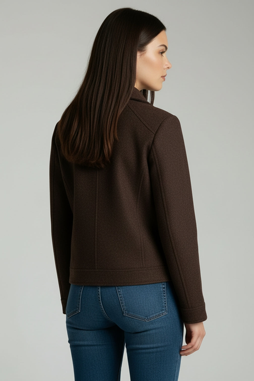 Women’s Zip Up Cropped Jacket