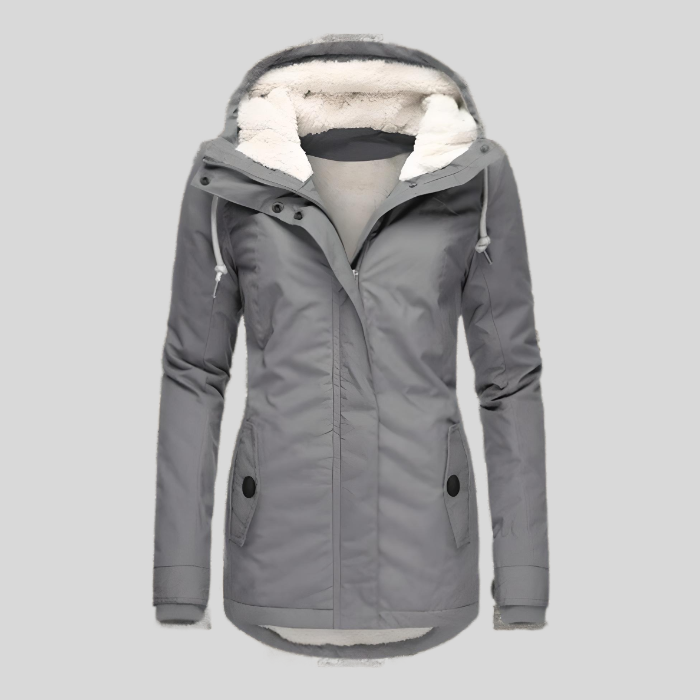 Women’s Zip Up Puffer Jacket Hooded